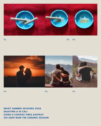 Image 1 of Cookies VIBES™ Blue Ashtray