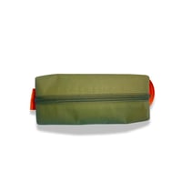Image 2 of WASH POUCH - KHAKI CANVAS