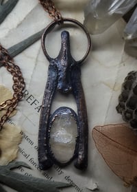 Image 5 of Cat Bone & Quartz Amulet