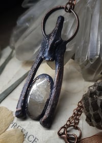 Image 4 of Cat Bone & Quartz Amulet