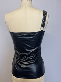 Image 3 of Judas Priest One Shoulder Tank Top - Size Medium