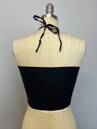 Image 2 of Misfits High Neck Halter Top -Size Small