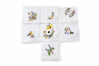 Image 3 of Threadella Studio 7‑Piece Embroidered Handkerchief Gift Set
