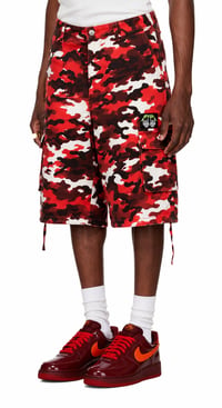 Image 3 of AFY Inferno Camo Shorts