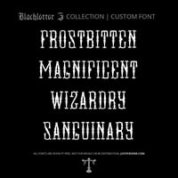 Image 3 of Gold Bar (1 style) - Custom Font