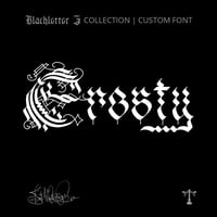 Image 1 of Frosty (1 style) - Custom Font