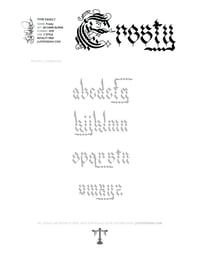 Image 5 of Frosty (1 style) - Custom Font