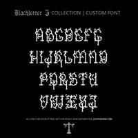 Image 7 of Rot Iron (2 styles) - Custom Font