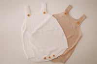 Image 1 of Fine Knit Sitter Romper 