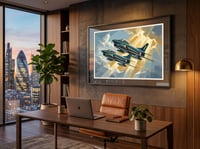Image 4 of Pony1 G91PAN FRECCE TRICOLORI stampa fine art
