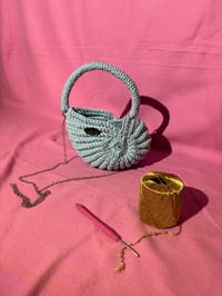 Sac Coquillage Bleu Ciel 