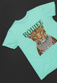 Image 5 of Boujee Bling Tee Green
