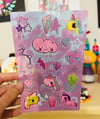 Unicorns & Gems - sticker sheet