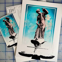 Lady of the Park Postcard & Sticker Set