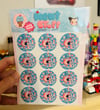 Sprinkles Unicorn   - Strawberry scratch n sniff
