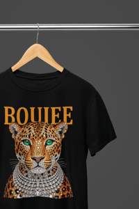 Image 2 of Boujee Bling Tiger Tee Orange