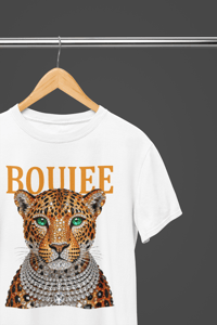 Image 4 of Boujee Bling Tiger Tee Orange