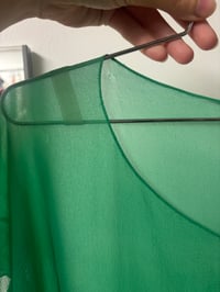 Image 3 of silk poncho top