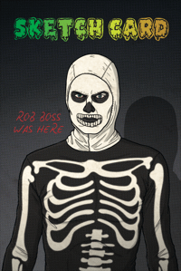 Image 4 of BAD GUYS FOR HIRE- Trading Card Pack