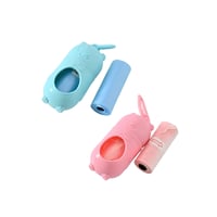 Image 1 of Dog Waste Poop Bag Dispenser/ 2 Rolls Included