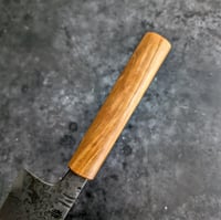 Image 5 of 235mm gyuto  in 'spicy white' steel 
