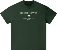 Image 1 of Kids Pure Essential "WEST VIRGINIA" T-shirt 270gsm|8.0oz