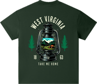 Image 2 of Kids Pure Essential "WEST VIRGINIA" T-shirt 270gsm|8.0oz