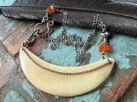 Image 15 of Crescent Moon Sterling Silver necklace 