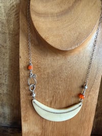 Image 10 of Crescent Moon Sterling Silver necklace 