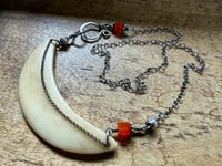 Image 18 of Crescent Moon Sterling Silver necklace 