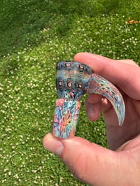 Image 1 of Black and rainbow 18mm slide