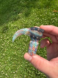 Image 4 of Black and rainbow 18mm slide