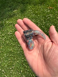 Image 5 of Black and rainbow 18mm slide