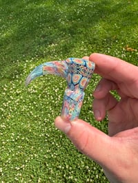 Image 1 of Rainbow and tribal 18mm slide