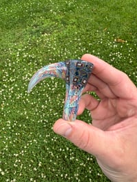 Image 1 of 14mm black and rainbow slide 