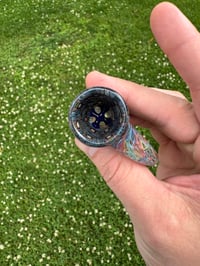 Image 4 of 14mm black and rainbow slide 