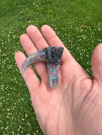 Image 6 of 14mm black and rainbow slide 