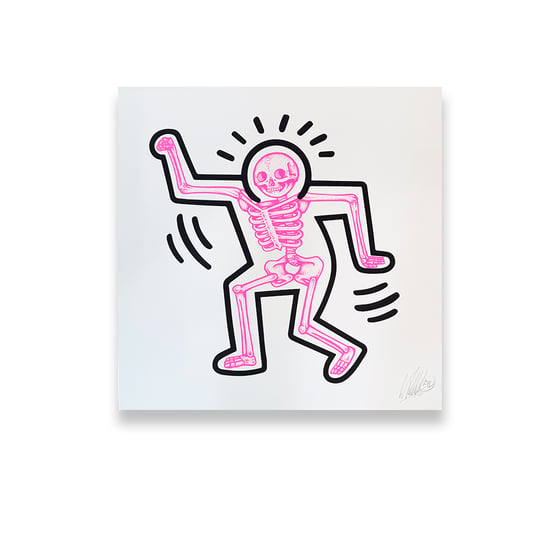 Image of Haring Bone Pink AP