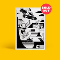 Image 1 of 'The Skatepark' limited edition Silkscreen 