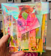 Gemstone  - painted papers 