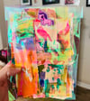 Baby Unicorn - painted papers 