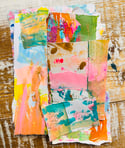 Baby Unicorn - painted papers 