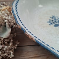 Image 3 of Stunning Stapled Worn&Weathered French Antique Bowl