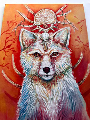 Image of 'Petulan of the Lacking Sea' Original watercolour on board