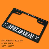 Image 1 of Alive At Night - Scooter & Motorcycle Plate frame