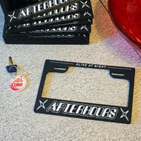Image 2 of Alive At Night - Scooter & Motorcycle Plate frame