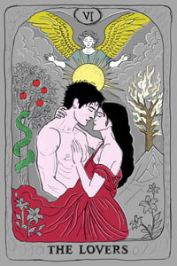 Image 1 of Set of 3 "Tarot" Prints (8x10)