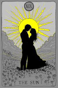 Image 3 of Set of 3 "Tarot" Prints (8x10)
