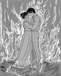 Image 1 of Set of 6 "Love & Loss" Prints (8x10)