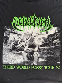 Image 2 of Sepultura Third World Posse Vintage shirt 1992
